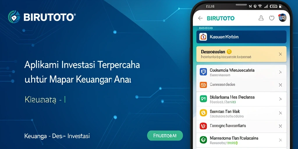 Tampilan antarmuka BIRUTOTO yang ramah pengguna untuk investasi.