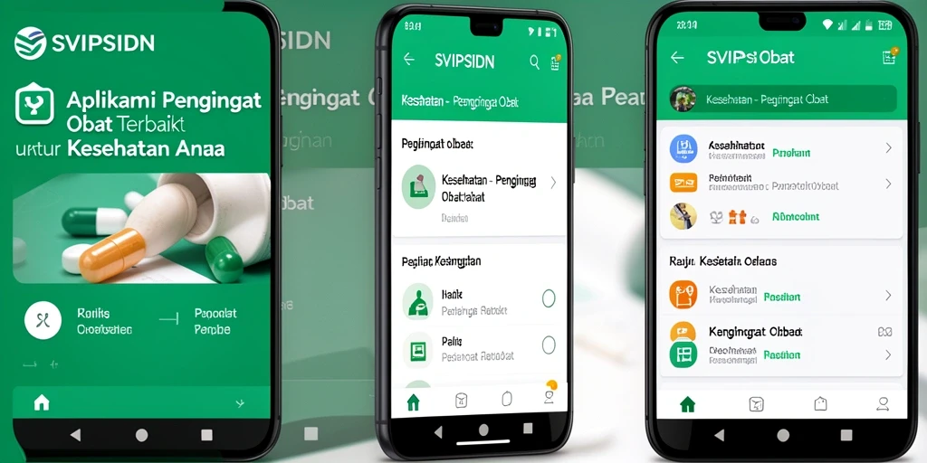 Tampilan antarmuka aplikasi SVIPSIDN yang sederhana dan mudah digunakan.