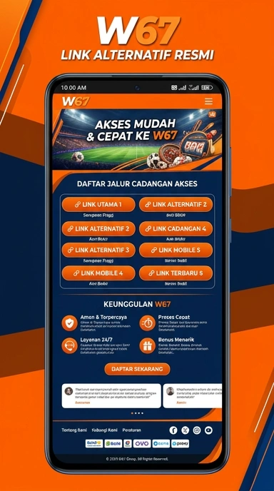 Link Alternatif w67 untuk Pengguna Android