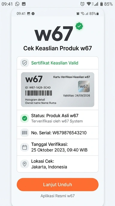 Kanal Resmi w67 untuk Pengguna Android Indonesia